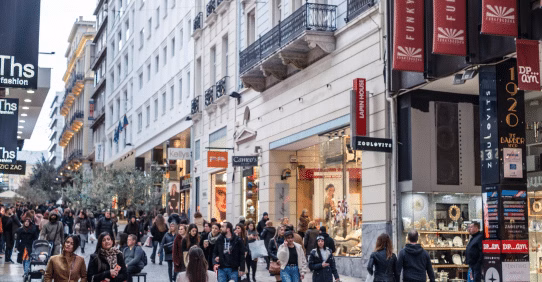 shopping in athens